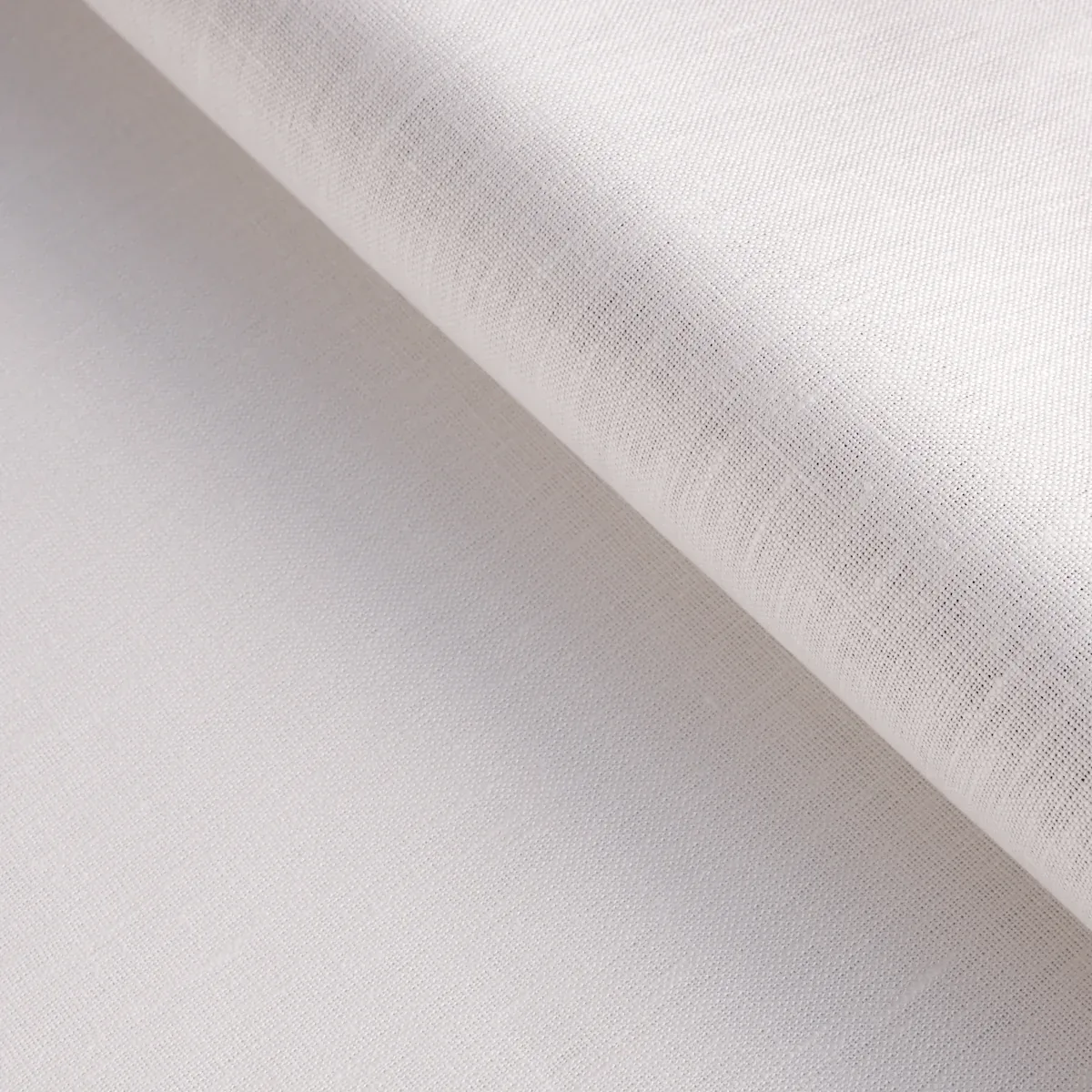 MIDDLETON LINEN fabric WHITE color by Schumacher