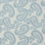 MILENA PAISLEY fabric SKY color by Schumacher