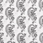 MILLICENT fabric BLACKWORK color by Schumacher
