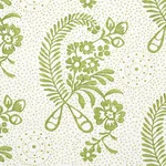 MILLICENT Fabric – LEAF | Schumacher | Wallpaper Twins MILLICENT fabric LEAF color by Schumacher