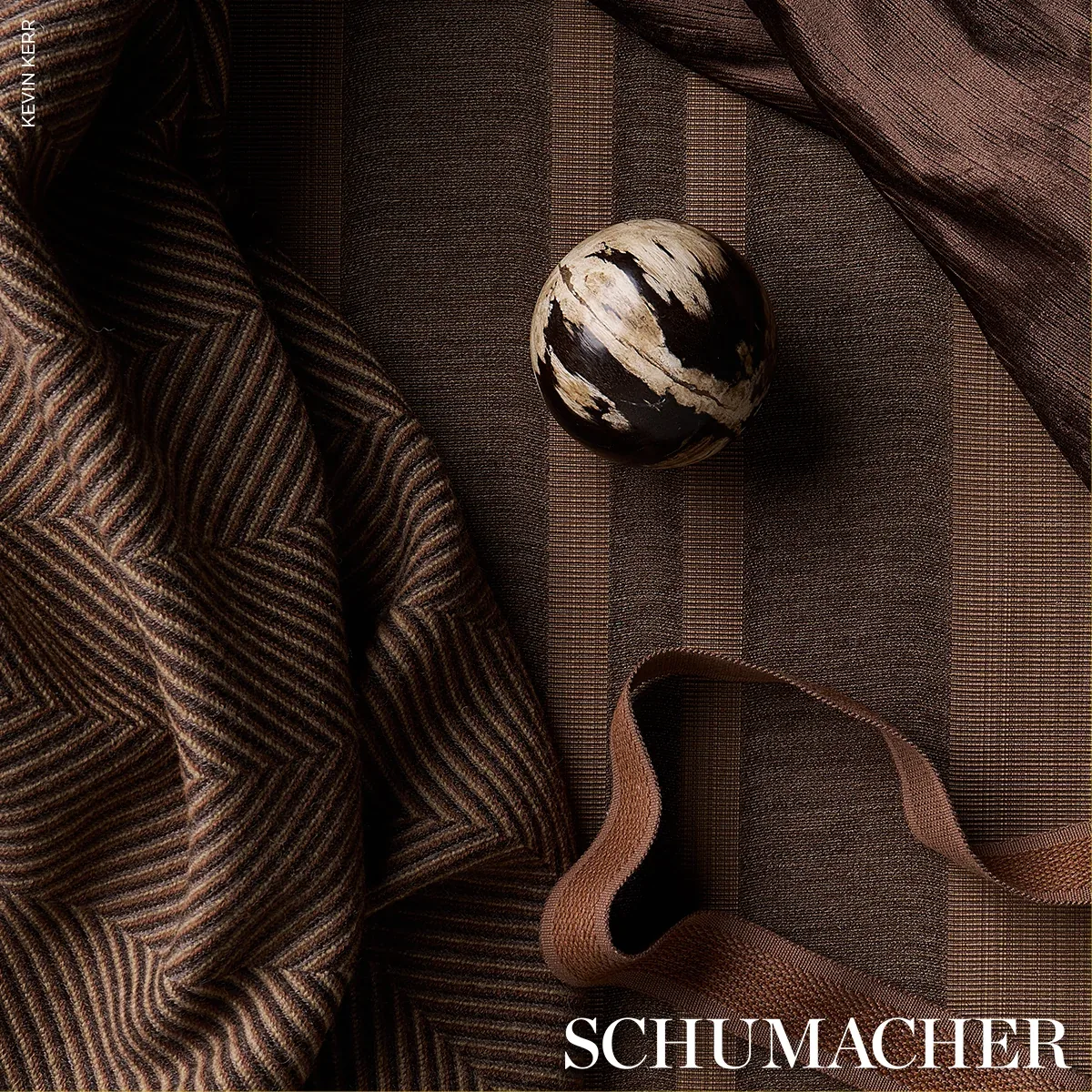 MILO WOOL HERRINGBONE Fabric – ESPRESSO | Schumacher | Wallp MILO WOOL HERRINGBONE fabric ESPRESSO color by Schumacher