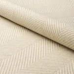 MILO WOOL HERRINGBONE Fabric – NATURAL | Schumacher | Wallpa MILO WOOL HERRINGBONE fabric NATURAL color by Schumacher