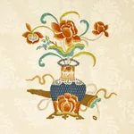 Ming Embroidery Fabric – MULTI-COLOR | Schumacher | Wallpape Ming Embroidery fabric MULTI-COLOR color by Schumacher