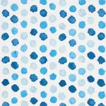 MINI BURSTS Fabric – BLUES | Schumacher | Wallpaper Twins MINI BURSTS fabric BLUES color by Schumacher