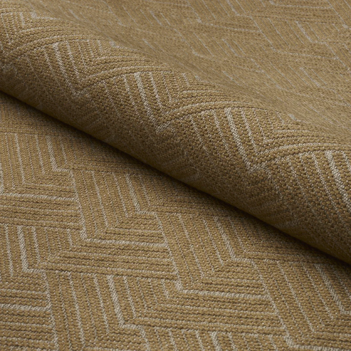 MINNA HEAVYWEIGHT LINEN fabric BRONZE color by Schumacher