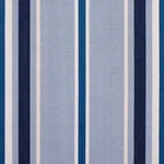 MINZER COTTON STRIPE Fabric – BLUE | Schumacher | Wallpaper MINZER COTTON STRIPE fabric BLUE color by Schumacher