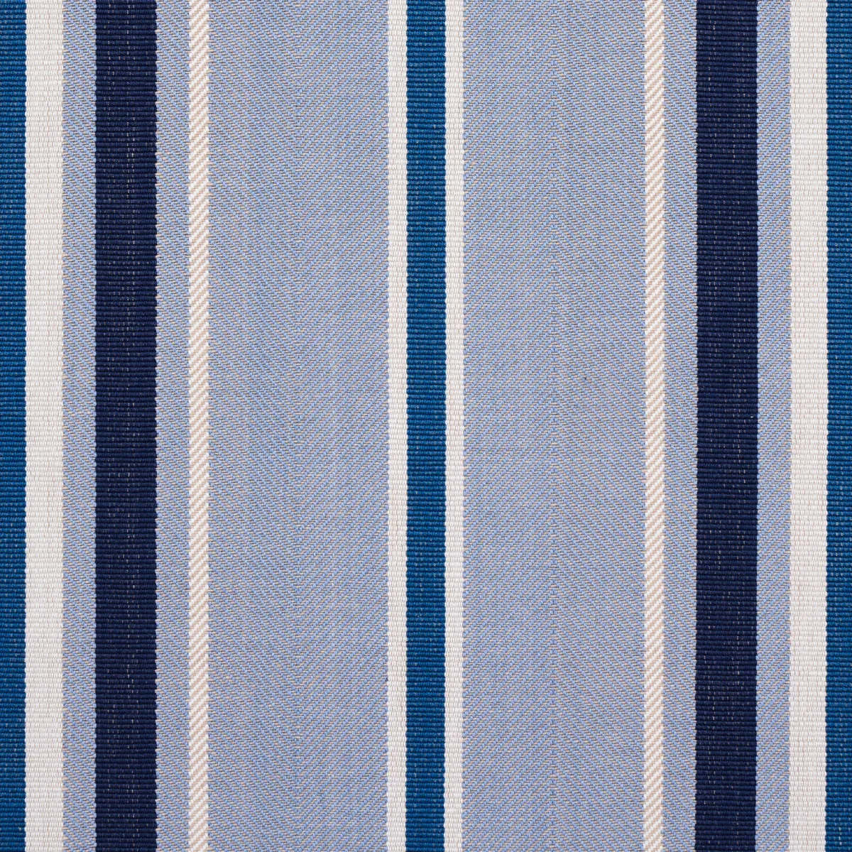 MINZER COTTON STRIPE Fabric – BLUE | Schumacher | Wallpaper MINZER COTTON STRIPE fabric BLUE color by Schumacher