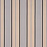 MINZER COTTON STRIPE fabric NEUTRAL color by Schumacher