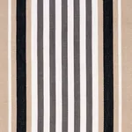MINZER COTTON STRIPE fabric NEUTRAL color by Schumacher