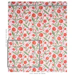MIRABELLE fabric CHERRY AND BLUSH color by Schumacher