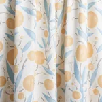 MIRABELLE fabric YELLOW AND SKY color by Schumacher