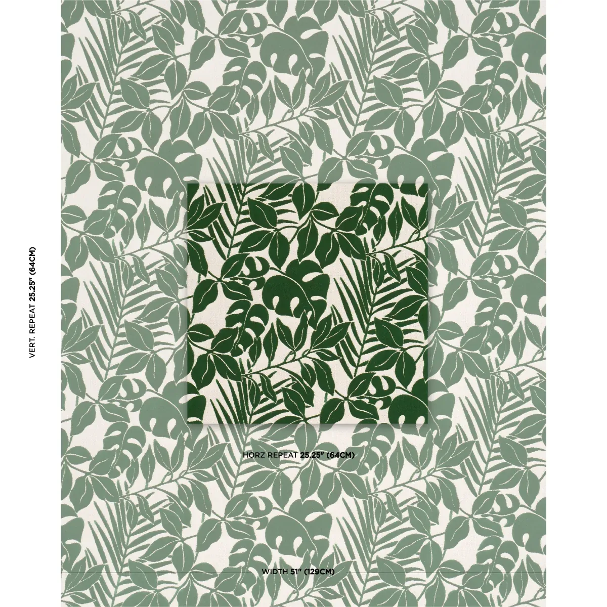 MIRAMAR INDOOR/OUTDOOR VELVET fabric TROPICAL color by Schumacher