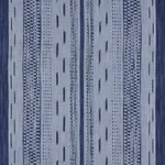 MIRZA IKAT STRIPE Fabric – INDIGO ON CHAMBRAY | Schumacher | MIRZA IKAT STRIPE fabric INDIGO ON CHAMBRAY color by Schumacher