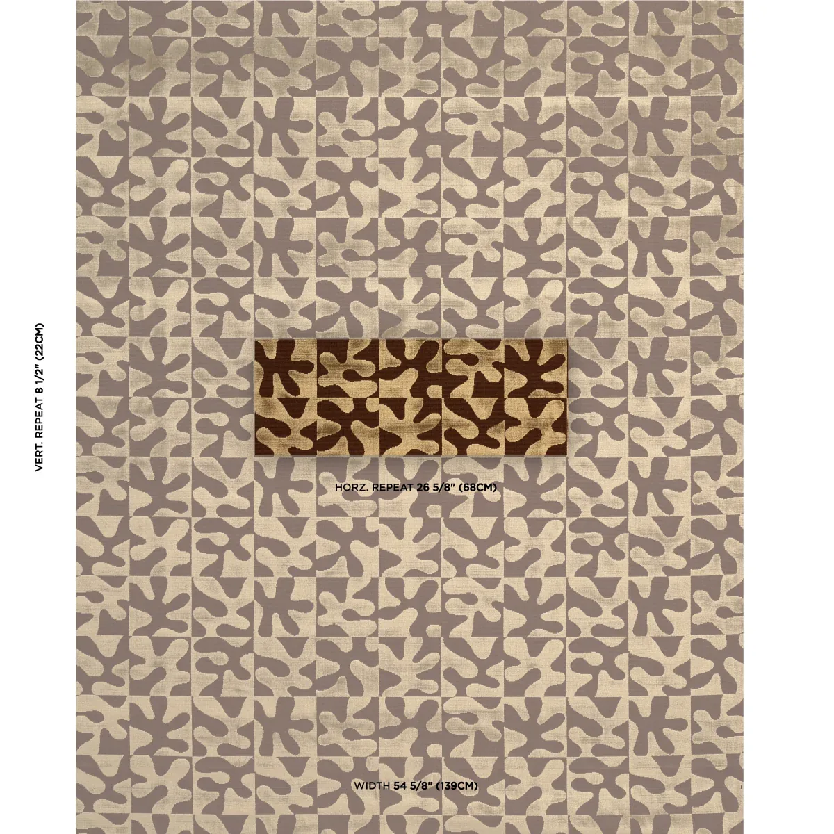 MODERN DANCE VELVET fabric GOLD color by Schumacher