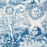 MODERN TOILE Fabric – INDIGO | Schumacher | Wallpaper Twins MODERN TOILE fabric INDIGO color by Schumacher
