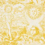 MODERN TOILE Fabric – YELLOW | Schumacher | Wallpaper Twins MODERN TOILE fabric YELLOW color by Schumacher