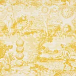 MODERN TOILE Fabric – YELLOW | Schumacher | Wallpaper Twins MODERN TOILE fabric YELLOW color by Schumacher