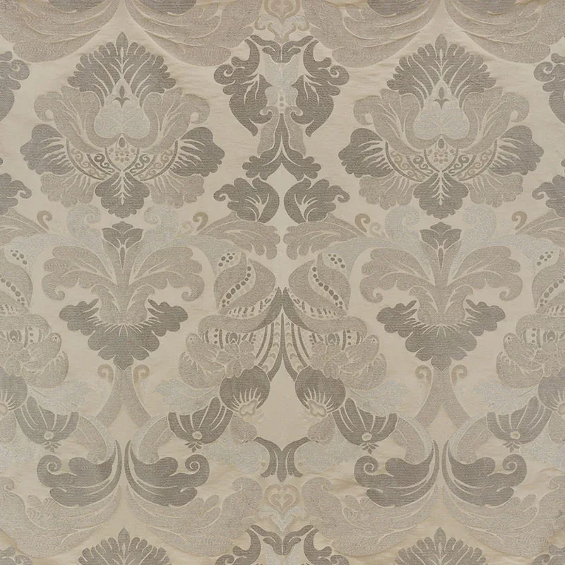 MOLVENO DAMASCO fabric CHAMPAGNE color by Schumacher