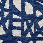 MOMENTUM fabric BLUE color by Schumacher
