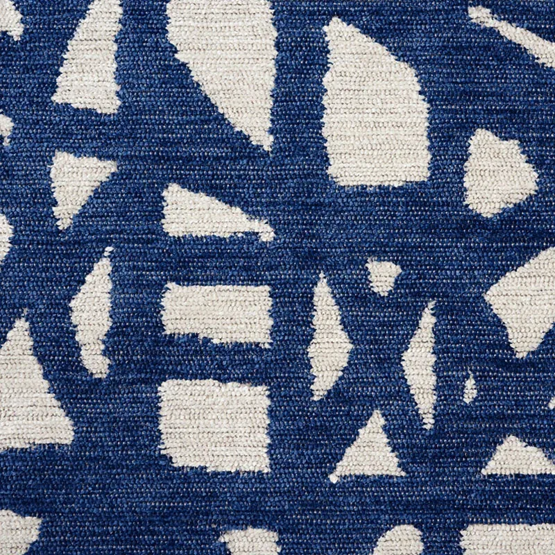 MOMENTUM fabric BLUE color by Schumacher