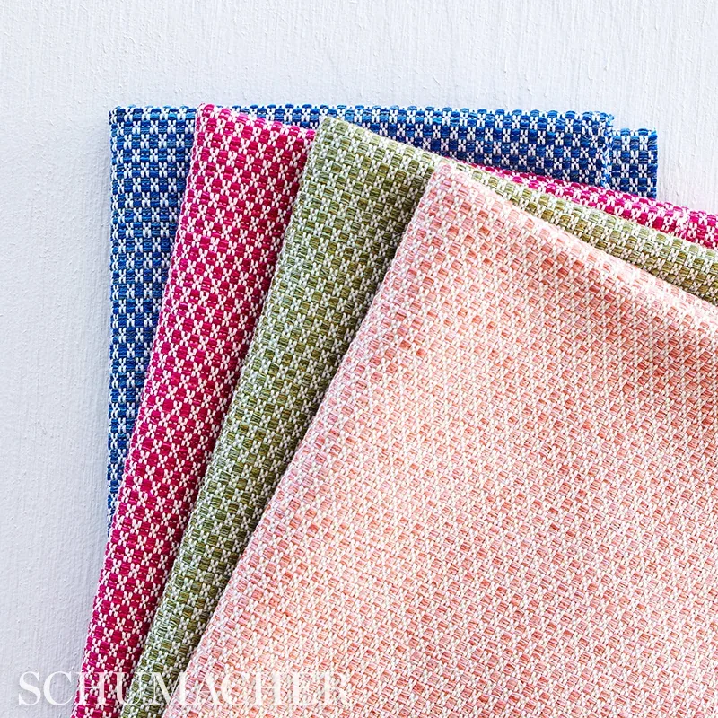 MOMO HAND WOVEN TEXTURE Fabric – BLUE | Schumacher | Wallpap MOMO HAND WOVEN TEXTURE fabric BLUE color by Schumacher