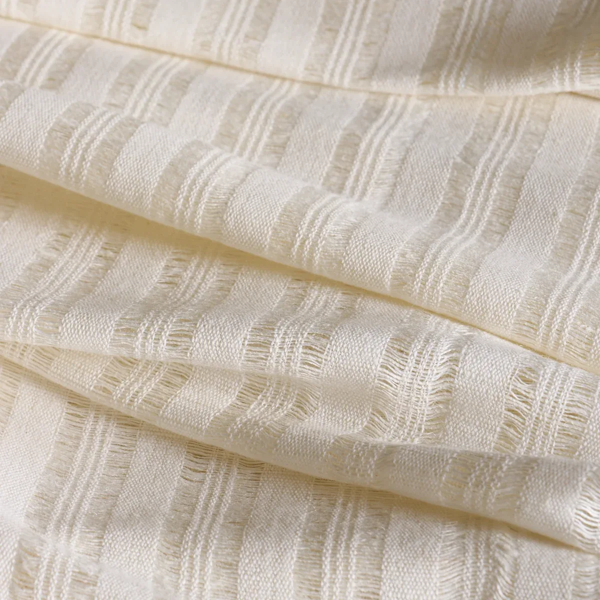 MONA SHEER Fabric – IVORY | Schumacher | Wallpaper Twins MONA SHEER fabric IVORY color by Schumacher