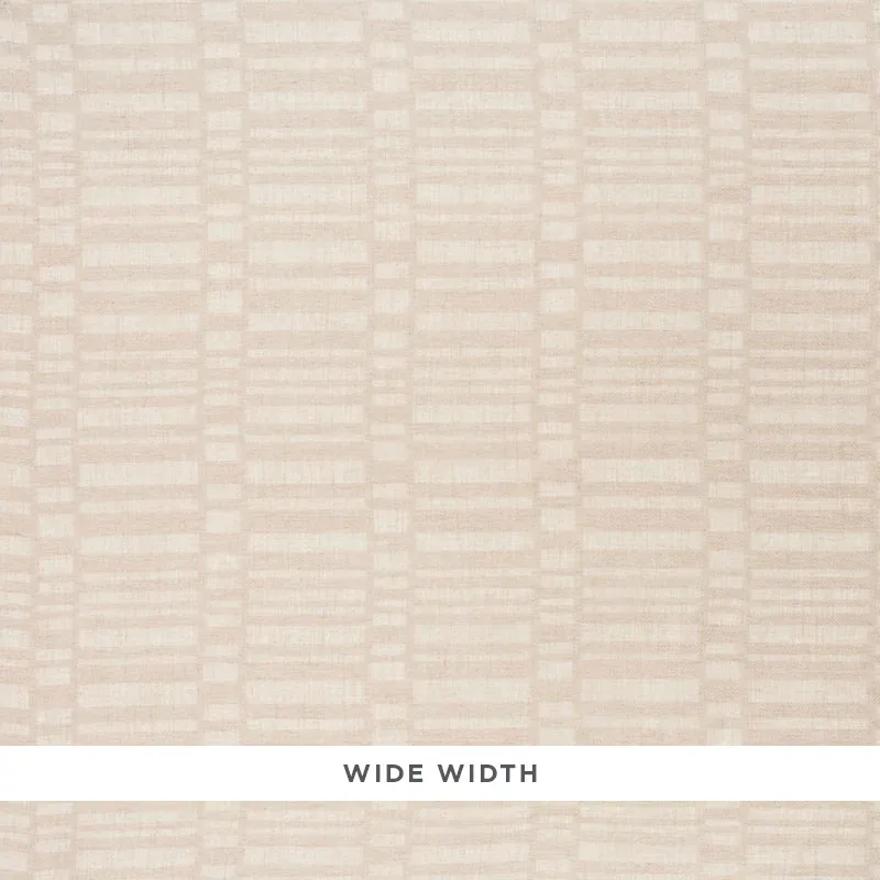 MONDRIAN SHEER fabric LINEN color by Schumacher