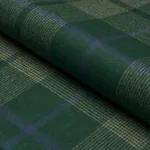 MONTANA WOOL PLAID Fabric – HUNTER | Schumacher | Wallpaper MONTANA WOOL PLAID fabric HUNTER color by Schumacher