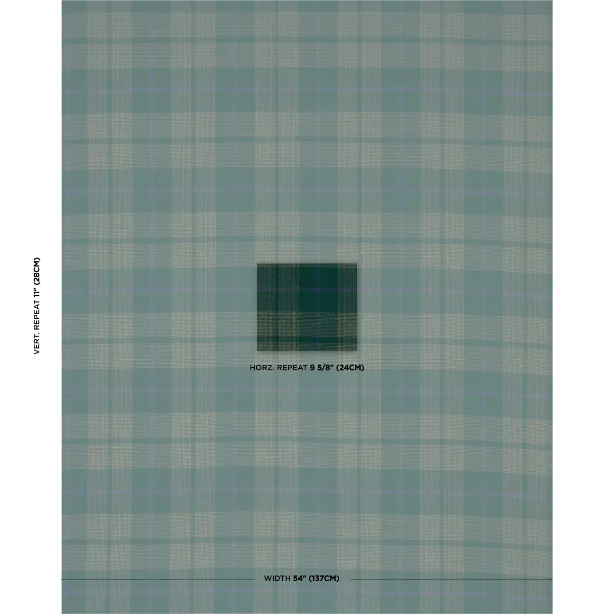 MONTANA WOOL PLAID Fabric – HUNTER | Schumacher | Wallpaper MONTANA WOOL PLAID fabric HUNTER color by Schumacher