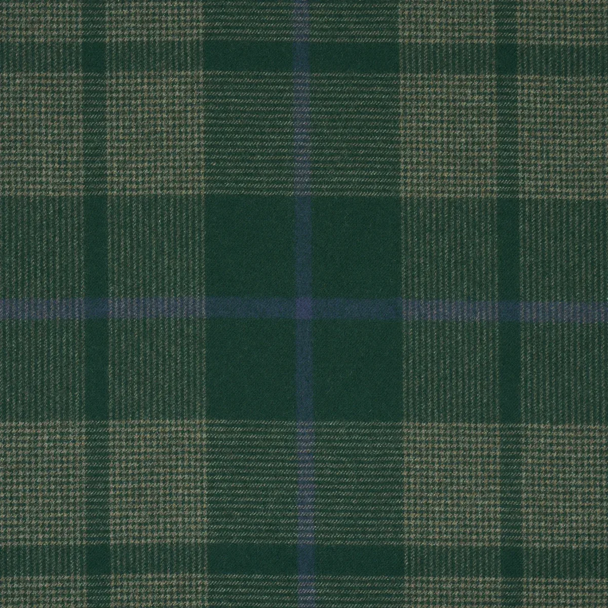 MONTANA WOOL PLAID Fabric – HUNTER | Schumacher | Wallpaper MONTANA WOOL PLAID fabric HUNTER color by Schumacher