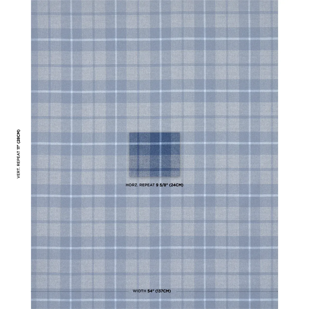 MONTANA WOOL PLAID Fabric – SLATE | Schumacher | Wallpaper T MONTANA WOOL PLAID fabric SLATE color by Schumacher