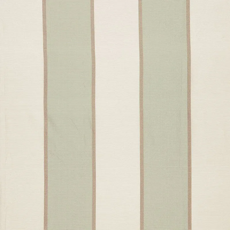 MONTEBELLO STRIPE fabric PEARL color by Schumacher
