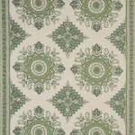 MONTECITO MEDALLION Fabric – LEAF GREEN | Schumacher | Wallp MONTECITO MEDALLION fabric LEAF GREEN color by Schumacher