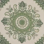 MONTECITO MEDALLION Fabric – LEAF GREEN | Schumacher | Wallp MONTECITO MEDALLION fabric LEAF GREEN color by Schumacher