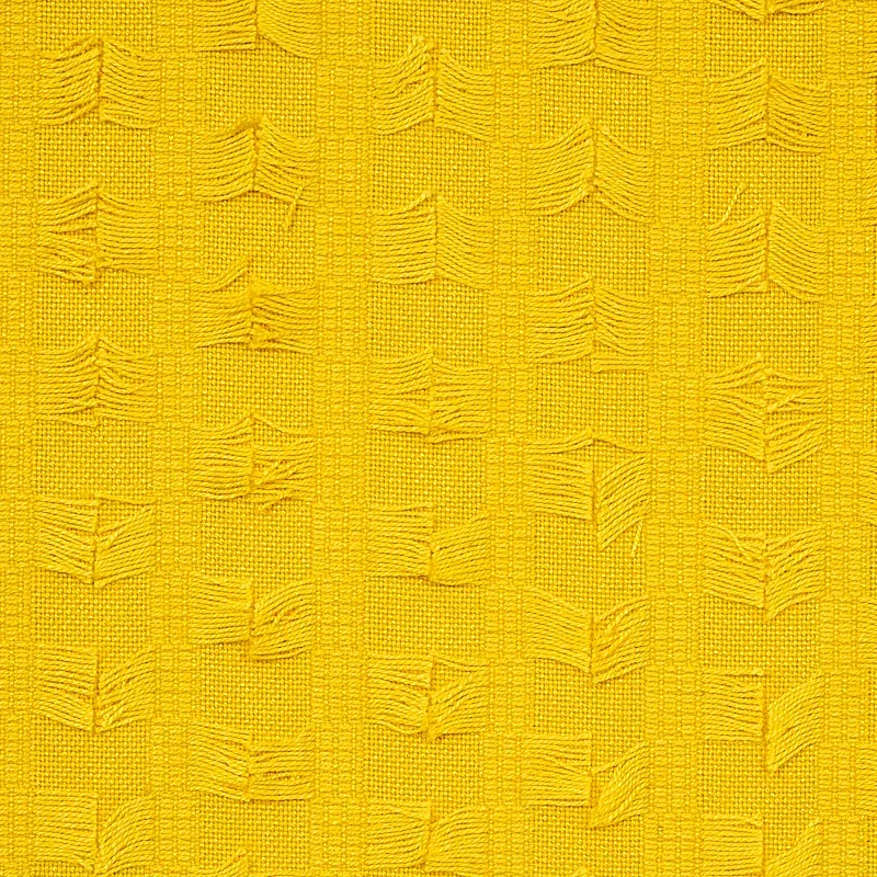 MONTEGO FRINGE fabric YELLOW color by Schumacher