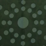 MOON PHASE VELVET fabric GREEN color by Schumacher
