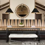 MOOREA Fabric – LAVA BLACK | Schumacher | Wallpaper Twins MOOREA fabric LAVA BLACK color by Schumacher