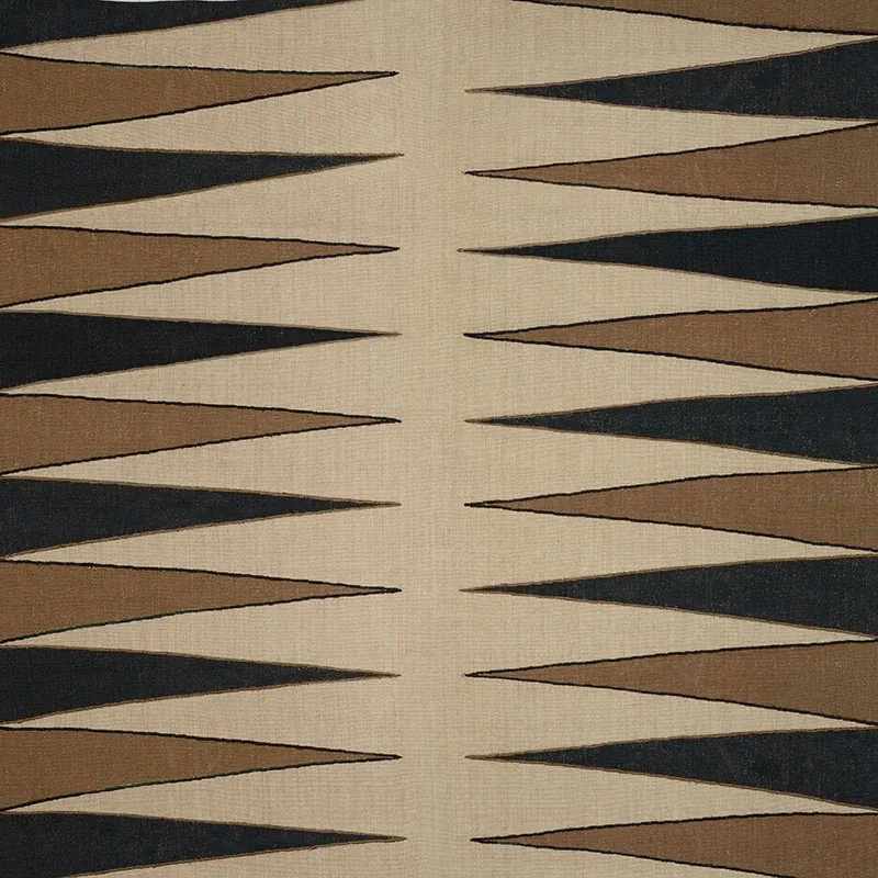 MOOREA fabric LAVA BLACK color by Schumacher
