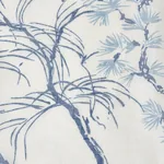 MORI SHEER Fabric – PORCELAIN | Schumacher | Wallpaper Twins MORI SHEER fabric PORCELAIN color by Schumacher