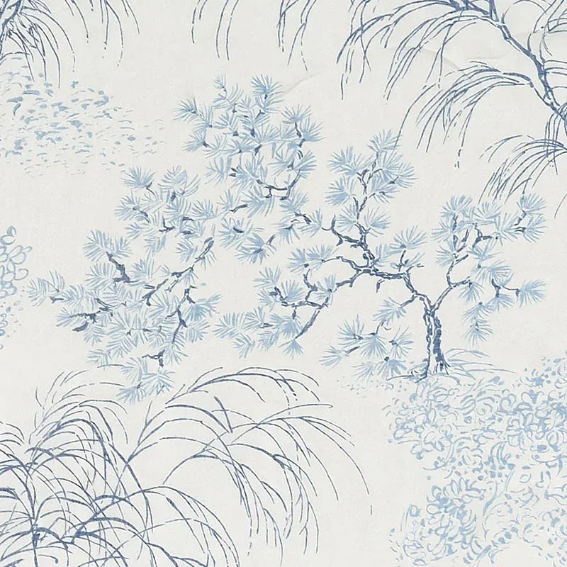 MORI SHEER fabric PORCELAIN color by Schumacher