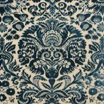 MORIMONT VELVET fabric LAKE color by Schumacher