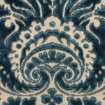 MORIMONT VELVET fabric LAKE color by Schumacher