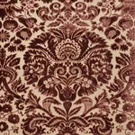 MORIMONT VELVET fabric ROSEWOOD color by Schumacher