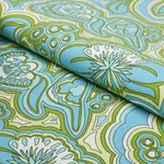MORNING SUNRISE INDOOR/OUTDOOR Fabric – FERN | Schumacher | MORNING SUNRISE INDOOR/OUTDOOR fabric FERN color by Schumacher