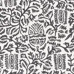 MORRIS Fabric – CARBON | Schumacher | Wallpaper Twins MORRIS fabric CARBON color by Schumacher
