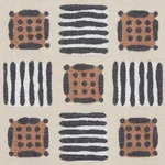 MOTTLEY GRID Fabric – WREN | Schumacher | Wallpaper Twins MOTTLEY GRID fabric WREN color by Schumacher