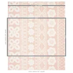 MRS. HOWELL Fabric – BLUSH | Schumacher | Wallpaper Twins MRS. HOWELL fabric BLUSH color by Schumacher