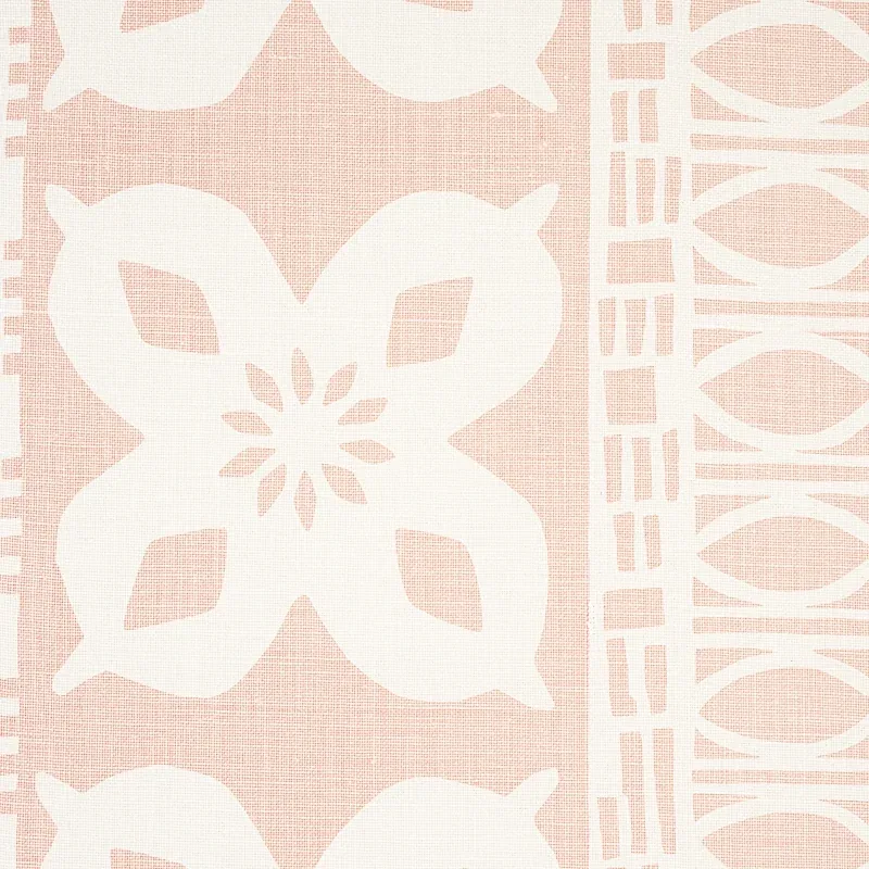 MRS. HOWELL Fabric – BLUSH | Schumacher | Wallpaper Twins MRS. HOWELL fabric BLUSH color by Schumacher
