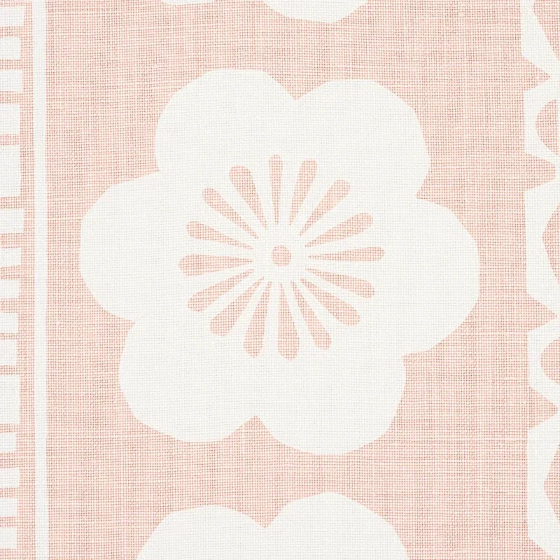 MRS. HOWELL Fabric – BLUSH | Schumacher | Wallpaper Twins MRS. HOWELL fabric BLUSH color by Schumacher