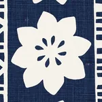 MRS. HOWELL Fabric – INDIGO | Schumacher | Wallpaper Twins MRS. HOWELL fabric INDIGO color by Schumacher